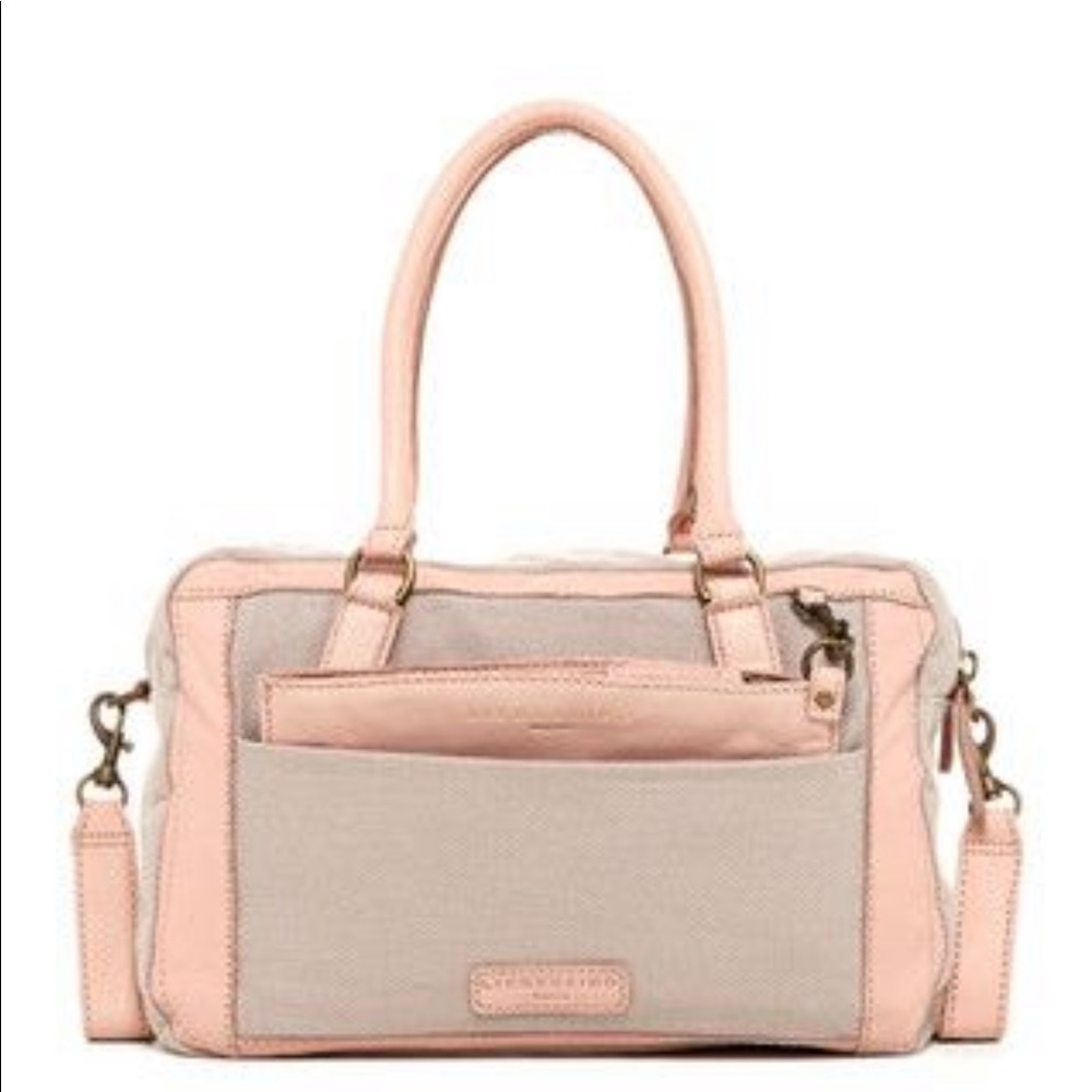 Libeskind Toska Canvas Leather Bag